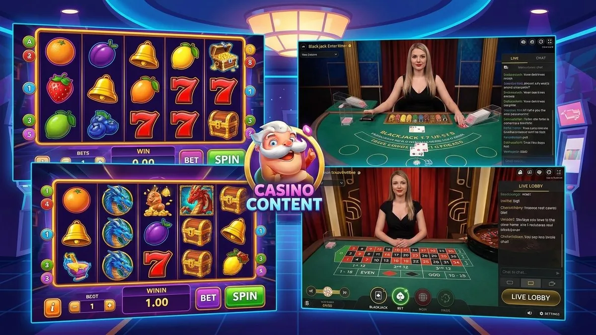 Casinospel hos Huzzlin